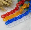 Bolsas para Joias DIY Acessórios Plástico Acrílico Alto Brilho Cor Gelatina Transparente 14*19 Fivela de Corrente Argola de Salto Aberta