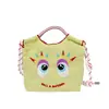 Bolso Pequeño de Danza del León Estilo Chino con Bordado Pesado, Bolso Cabeza de Tigre, Bolso Cruzado Ligero y Versátil para Teléfono de Verano