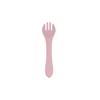 Novo Produto Transfronteiriço Garfo de Silicone Infantil Grau Alimentício Cor Sólida Fofa Garfo Macio de Treinamento para Bebê Garfo Alimentador de Comida para Bebê