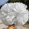 Pompons de Flor para Líderes de Torcida, Cabos de Pompons para Cheerleading, Pompons Coloridos, Pompons de Mão para Cheerleading, Flores de Mão para Eventos Esportivos