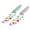 Venta directa de fábrica cuchillo de fruta de acero inoxidable juego de pelar para el hogar para uso en dormitorio, cuchillo de fruta de cocina afilado portátil para estudiantes