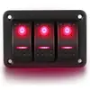 Carregador de Carro Acessórios Mais Vendidos para Iates, Carros, Veículos Off-Road e Barcos: Peças de Modificação com Botão de Interruptor, Carregador de Carro com Interruptor de Duas Posições