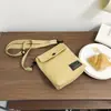 Bolsa Pequena de Lona Bolsa Feminina Nova 2026 Verão Simples Pequena Bolsa de Pano Personalidade Casual Feminina Ombro Único Transversal Bolsa Tendência