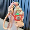 Chaveiro Capivara Olhos Saltados Brinquedo de Apertar Chaveiro Brinquedo para Alívio de Estresse Pingente de Mochila Presente Pequeno Divertido e Peculiar