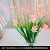 Diseño de Salón de Bodas con Flores Artificiales Rosas, Decoración de Pared de Fondo con Flores Falsas, Techo de Flores, Camino de Flores, Organización de Arreglos Florales
