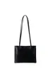 Bolso de hombro casual de moda estilo coreano, diseño simple versátil vintage, bolso tote ligero de cuero suave de color liso para mujeres y para ir al trabajo