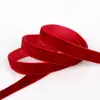 4.5m Piezas de Cinta de Terciopelo No Elástica de 10mm de Ancho para Pendientes Hechos a Mano DIY, Decoraciones de Ropa y Accesorios de Cinta