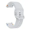 Para Samsung Watch7654 Correa de Reloj 20mm Correa de Reloj 22mm Correa de Silicona Universal con Puntada Ondulada