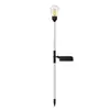 Luces Solares para Césped de Jardín, Iluminación de Jardín y Patio, Luces para Senderos, Decoración de Paisaje, Luces Nocturnas de Tungsteno para Insertar en el Suelo al Aire Libre