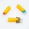 Clip para fusible de automóvil pinza para fusible amarilla tamaño pequeño extractor de fusibles mediano clip para fusible