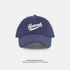 Chapéu Feminino Cabeça Grande Boné de Baseball Aumentado Aprofundado Chapéu Masculino Fashionável Casal Estilo Coreano Versátil Boné com Letra Marca Tendência
