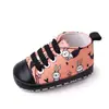 Sapatos Quentes de Bebê para Primavera e Outono Sapatos de Lona Cartoon para Bebê Sapatos Macios para Bebê Sapatos para Crianças Pequenas Sapatos de Bebê YS-17