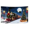 2025 Nuevo Fondo de Tela Banner de Navidad Decoraciones para Fiestas Festivas Banner Decoración Escena Fabricante Suministro