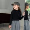 Camiseta Base Niña Tutu Elefantito 2026 Otoño Nueva Suave Elástica Ropa Interior Bebé Cómoda
