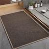 Tapete Antiderrapante de Linho para Banheiro Transfronteiriço, Absorvente de Água, Secagem Rápida, Resistente a Manchas, Tapete de Banheiro Sem Lavagem, Tapete de Piso para Banheiro, Hall de Entrada