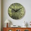 Relógio de Parede de 12 Polegadas 30cm para Uso Doméstico, Relógio Simples para Sala de Estar, Relógio de Quartzo Moderno, Não Requer Furação