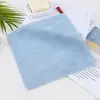 Toalla Cuadrada de Algodón Puro Más Vendida para Bebés y Niños Pequeños, Súper Suave, Absorbente, Sin Pelusa, Amigable con la Piel, Toalla Cuadrada Pequeña al por Mayor