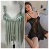 Pijama sexy para mujer estilo deseo puro encaje ropa interior seda de hielo emocional alto sentido tirantes camisón 2023 nueva ropa para el hogar
