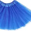 Aliexpress Amazon Fabricante de Faldas Tutú al por Mayor Color Sólido Adulto Tres Capas Seis Piezas Falda de Malla Falda Tutú