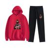 Amazon transfronterizo anime japonés JOJO's maravillosa aventura estampado de moda traje de sudadera con capucha para hombre y mujer