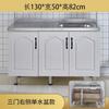 Gabinetes de Cocina Simples para Alquilar Gabinetes de Cocina de Acero Inoxidable Gabinete para Fregadero Gabinete para Estufa de Cocina Montaje Integrado Económico