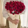 Manta de Flor de Rosa Terminada Cubierta de Aire Acondicionado Manta de Flor Preservada Manta de Siesta Chal Regalo del Día de San Valentín Manta de Flor de Rosa Producto Terminado