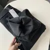 La primavera no se retrasa Nuevos productos de otoño Algodón elástico con cordón y cintura elástica Estilo perezoso Pierna curva Pantalones de chándal casuales de pierna ancha Adelgazantes para mujer