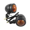 Accesorios modificados para motocicleta señal de giro retro señal de giro pequeña para Harley Prince señal de giro metálica señal de giro modificada