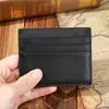 Camada Superior Couro Bovino Fashion Versátil Porta-Cartões Multifuncional Cartão Bancário Cartão de Crédito Porta-Cartões Fino Atacado Presente Personalização