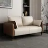 Sofá de Tela Técnica para Sala de Estar, Apartamento Pequeño, Estilo Moderno Simple, Dormitorio de Lujo Ligero, Habitación de Alquiler, Asiento Doble o Triple, Tienda de Ropa