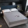 Sábana Ajustable Acolchada Impermeable Una Pieza Espesada Cubrecolchón para Pañal Colchón Simmons Cubrecolchón Más Cubrecama de Algodón Cubrepolvo