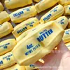 Palito de queso estilo bloque de construcción transfronterizo barra de mantequilla juguete antiestrés que no rebota y chirría controlado por sonido