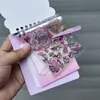 Pegatinas de Paisaje Colección de Escenas en Miniatura Libro de Pegatinas Juguetes Populares para Niños Manual de Niñas Pegatinas de Material Periférico Bloc de Notas