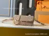 Bolso de Hombro Ivy Classic, Bolso Baguette, Bolso Cruzado Mini de Mezclilla, Bolso de Mano con Cadena, Bolso de Axila, Moderno
