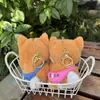 Muñeco de Peluche de Cachorro Corgi Lindo y Súper Lindo Colgante para Bolso Llavero Colgante Muñeco Shiba Inu Colgante Venta al por Mayor