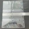 Páginas para Álbum de Colección de Monedas con 9 Agujeros y 6 Compartimentos, Gran Capacidad, Alta Transparencia, Protectoras para Monedas Conmemorativas y Sellos, Protección para Libro de Hojas Sueltas
