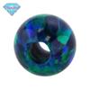 Huagang Gem Contas Redondas com Furo Passante Completo OPALA Contas de Pó de Opala Sintético Contas Esféricas Sintéticas de Opala OP19
