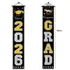 2026 Nova Temporada de Formatura da Amazon Banner de Couplet Vertical Decoração de Sala de Aula Bandeira Couplet da Temporada de Formatura Couplet Vertical