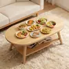 Mesa de Centro Mesa de Comedor Integrada Doble Uso Habitación de Alquiler Sala de Estar Hogar Mesa de Té Simple Modelo Nuevo 2026 Mesa de Comedor para Apartamento Pequeño