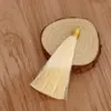 Adorno de borla con hilo dorado de 8 cm, material de poliéster, accesorios para prendas de vestir, accesorios de borla colgante hechos a mano para DIY, compra al por mayor para mejor precio