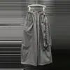Novedad Otoño Temprano 2025 Pantalones Casuales de Trabajo para Mujer Diseño de Nicho Retro Sueltos de Pierna Ancha con Cinturón y Bufanda