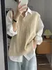 En stock otoño e invierno Nuevo chaleco de punto retorcido prenda exterior estilo coreano holgado adelgazante estilo occidental versátil top estilo coreano