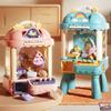 Máquina de Garra Igual do Douyin, Brinquedo Elétrico Casa de Brincar, Mini Boneca de Clipe, Boneca Gashapon, Boneca de Garra para Crianças