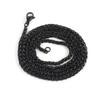 Cadena de Hueso de Dragón de Acero Inoxidable Estilo Hip-Hop para Hombres, Moderna y Versátil, Accesorio de Collar de Acero de Titanio Azul, Artículo de Moda Popular