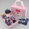 Caja de Regalo de Conejito Lindo Pasador Lazo Goma para el Cabello Set de 18 Piezas Accesorios para el Cabello de Niños Pinzas para el Cabello Accesorios para Niñas Venta al por Mayor