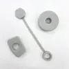Tapa de Silicona Anti-Fugas para Vaso Stanley con Popote, Juego de Tapones Anti-Derrames para Tapa de Vaso Stanley con Popote