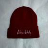 Sombrero de Celebridad de Internet de Moda Estilo K Nuevo Bordado de Letras Gorro de Lana Jersey Gorro de Punto para Mujer Calle Estudiante Pareja