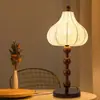 Directamente del fabricante, lámpara de pie de madera maciza estilo vintage, lámpara de pie de madera con cuentas estilo nórdico para sala de estar, dormitorio y ambiente de casa de huéspedes