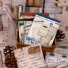 Papel de Material Retro Story Serie de Calendarios Diario Vintage Material para Manualidades Base Decorativa de Papel 30 Hojas en 6 Diseños a Elegir