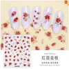 Pegatinas Transfronterizas para Uñas Nuevas DIY Estereoscópicas en Relieve Tulipán Pegatinas para Uñas Calcomanías Adhesivas de Uñas de Dibujos Animados 5D